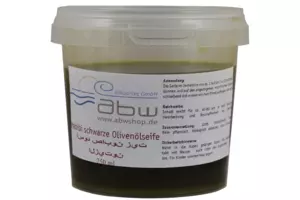 ABW schwarze Olivenölseife
