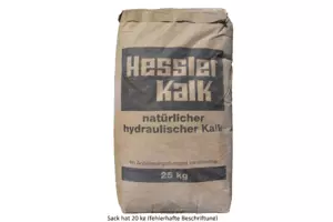 Hesslerkalk NHL2 - Natürlicher hydraulischer Kalk 2