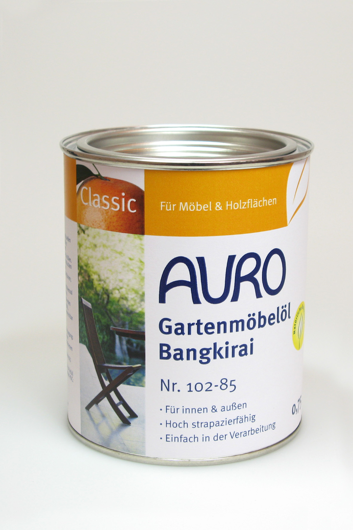 Auro Gartenmöbelöl / Teaköl Classic Nr. 102 mit Orangenöl! Bild 2