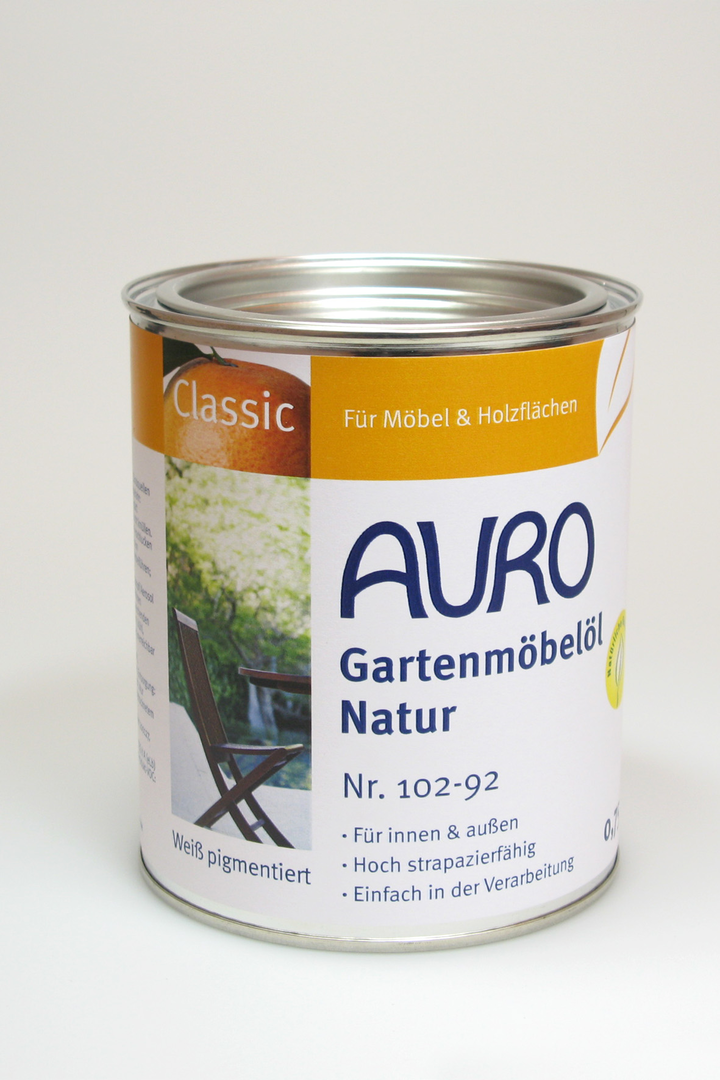 Auro Gartenmöbelöl / Teaköl Classic Nr. 102 mit Orangenöl! Bild 3