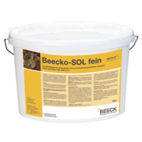 Beecko-SOL fein Sol-Silikatfarbe für mineralische wie auch kunstharzbeschichtete Fassaden  Bild 1 
