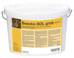Beecko-SOL grob - schlämmender Grundanstrich im System Beecko-SOL für Fassaden Bild 1