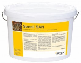 Beeck Sensil SAN - Offenporige, scheuerfeste & photokatalytische Spezial- Silikatfarbe für schimmelgefährdete Innenräume, besonders Küche, Bad und Keller Bild 1