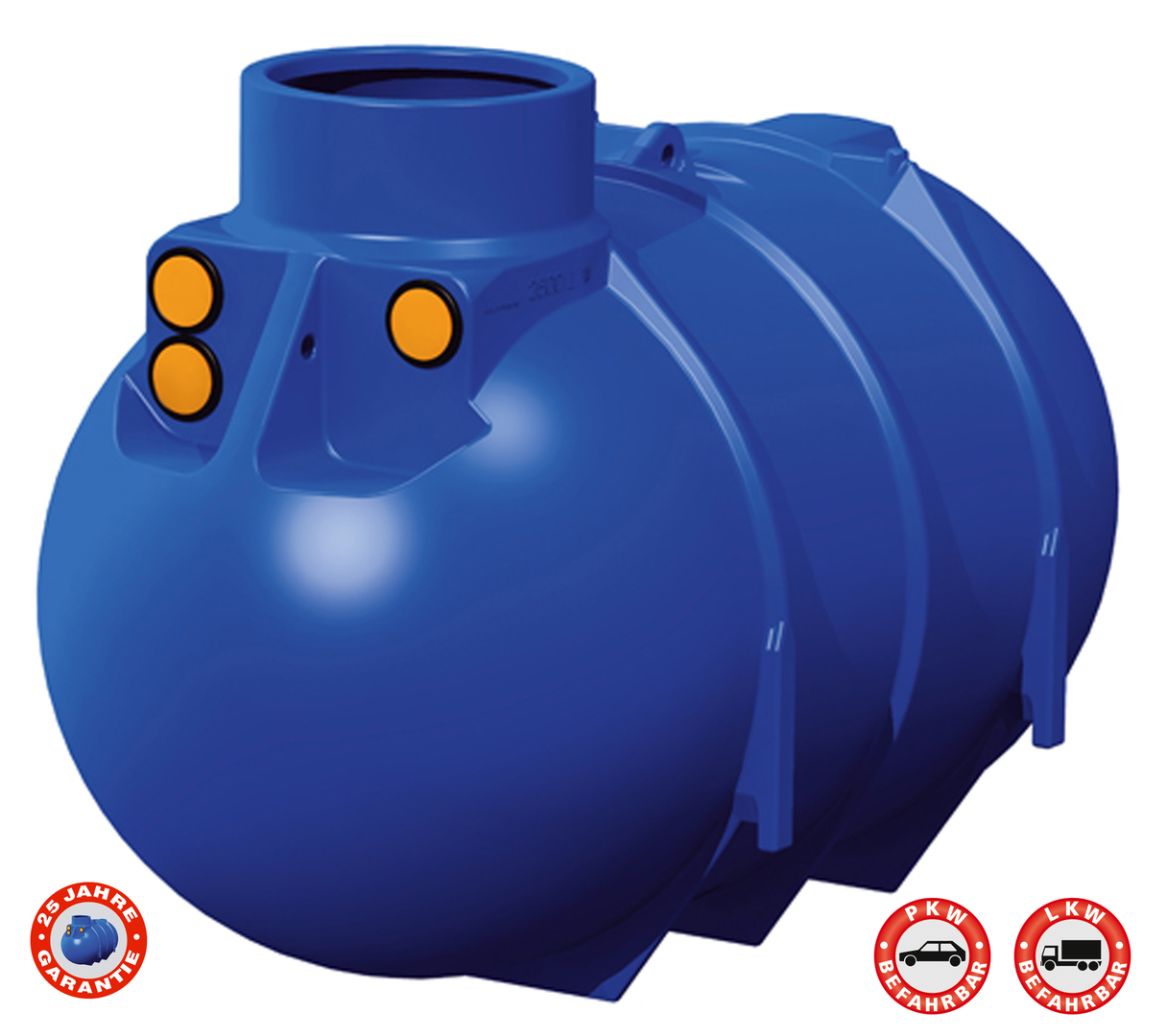 BlueLine II 2600 Liter Regenwassertank Bild 1