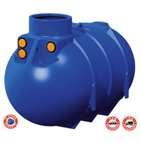 BlueLine II 2600 Liter Regenwassertank  Bild 1 