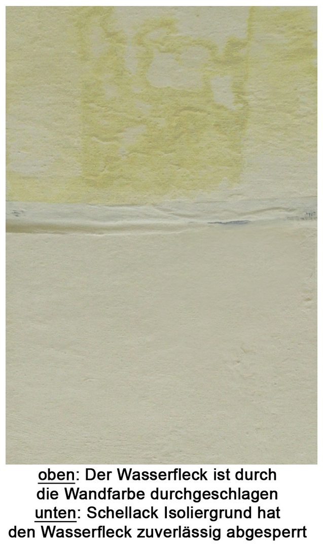 Kreidezeit Schellack Isoliergrund Bild 5