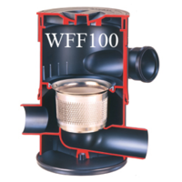 WISY Regenwasserfilter Wirbel-Fein-Filter WFF mit DN 100 oder DN150 Anschluss  Bild 2 