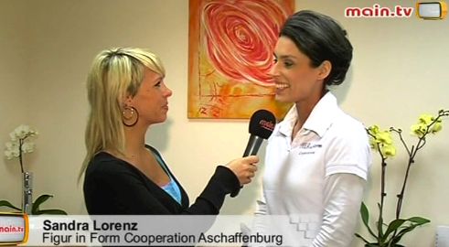 Figur in Form Aschaffenburg in Main TV März 2011